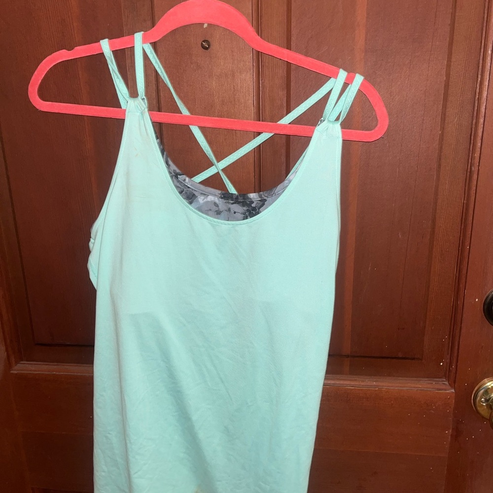 Mint Green Strappy Women's Top